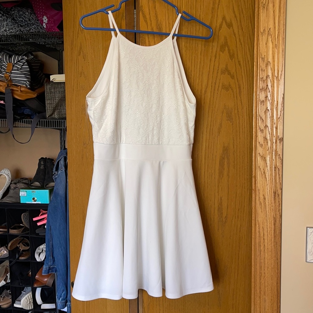 White dress